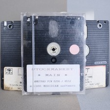 Amstrad Rare Floppy Disk Games X3 Untested Vintage Stockmarket