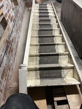 Reclaimed Solid Wooden Staircase – 13 Steps – Antique Character