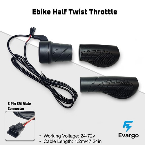 Ebike half twist throttle - half,