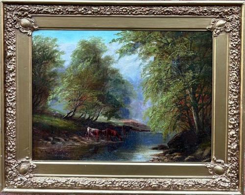 English school riverscape - school, :