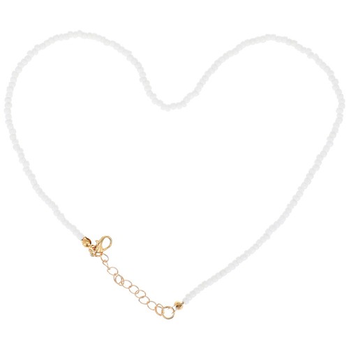 Adjustable white rice bead - adjustable,