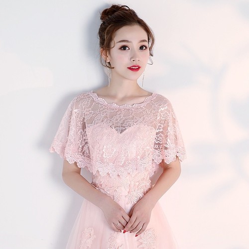 Bride wedding lace tulle shawl - wedding,