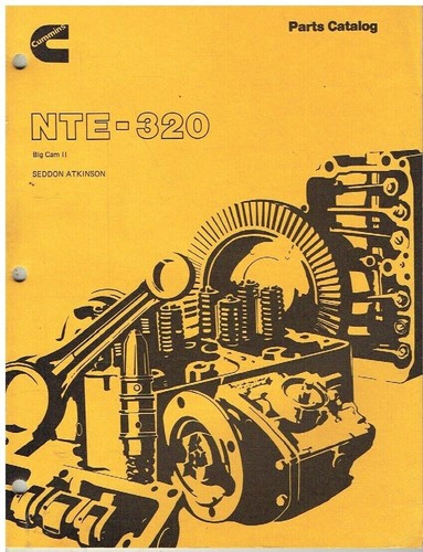 Cummins nte 320 series big - big, cam