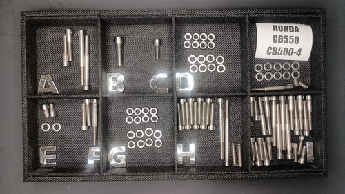 Honda cb550 stainless - stainless, bolt