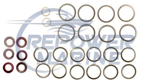Fuel pipe washer kit - kit, volvo