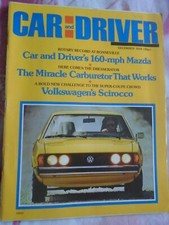 Car & Driver Dec 1974 VW