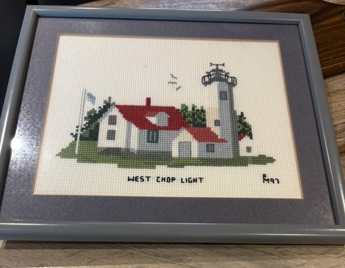 Vintage completed framed - completed,