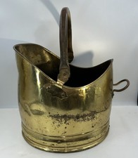 VTg BRASS COAL SCUTTLE BUCKET