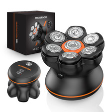 7D Head Shavers for Bald Men MAXGROOM Hair Trimmer Floating Blade Magnetic Razor