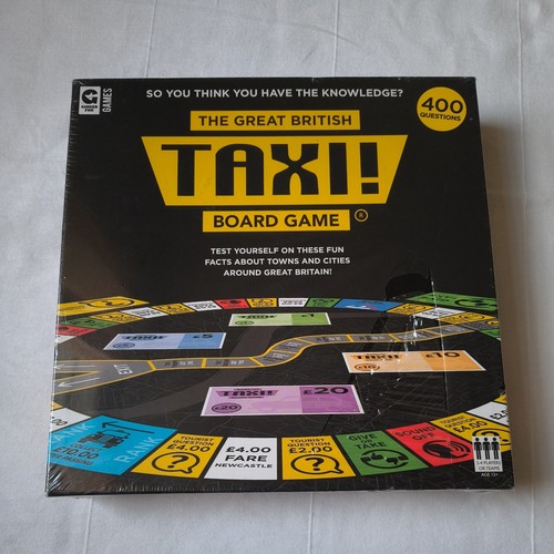 Great british taxi board game - british,