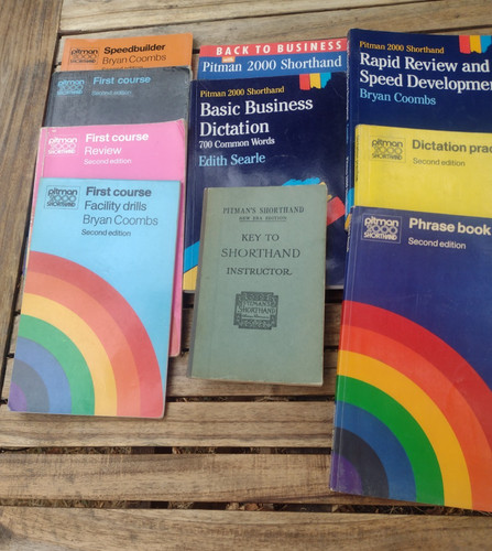 Pitman 2000 shorthand books - pitman,