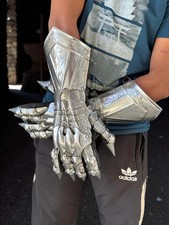 Etched Medieval Gauntlet