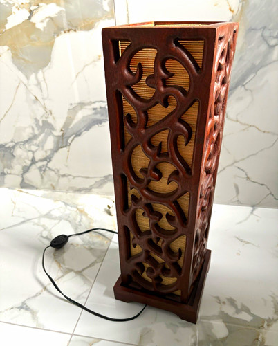 Thai carved wood - thai, table