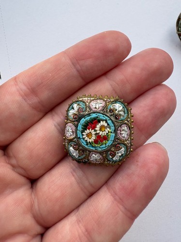 Italian micro mosaic floral