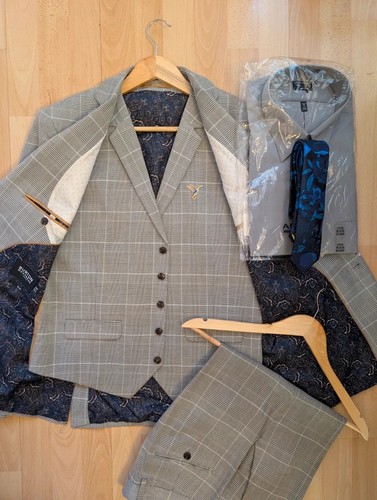 Burton menswear piece check - 4-piece,