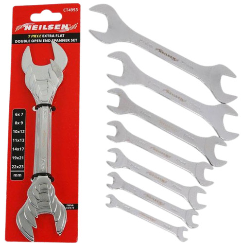 7pc extra flat spanner - extra,