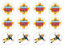 Fireman sam edible - sam, cake