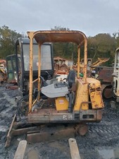 Volvo EC14 mini Digger Excavator dismantling for parts ! Auxiliary pedal only !