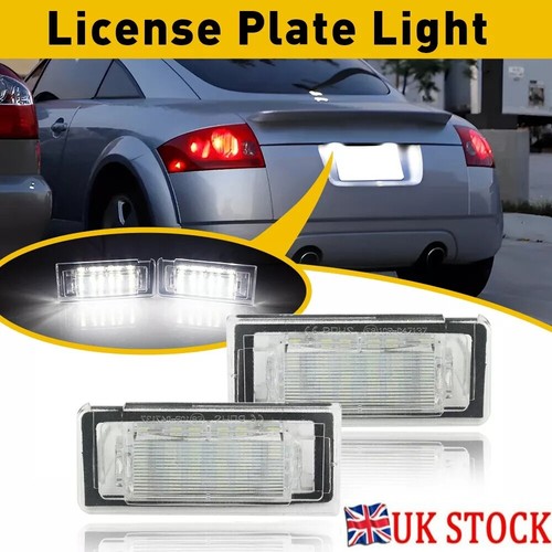 Led number plate - 2x, light