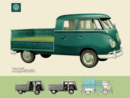Volkswagen transporter - volkswagen, t1