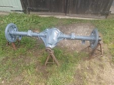 MG MGB MGBGT Back Axle Salisbury Tube Type Steel Wheels.