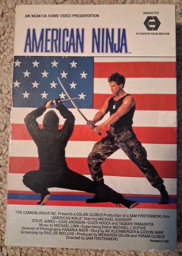 Rare oop american ninja - rare, oop!