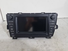 2009 - 2014 TOYOTA PRIUS RADIO STEREO CD PLAYER SAT NAV 86120-47410