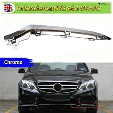 For Mercedes-Benz W212 E250 E350 E400 2014-2016 Chrome Front Bumper Molding Trim