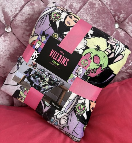 Disney villains throw blanket - disney,
