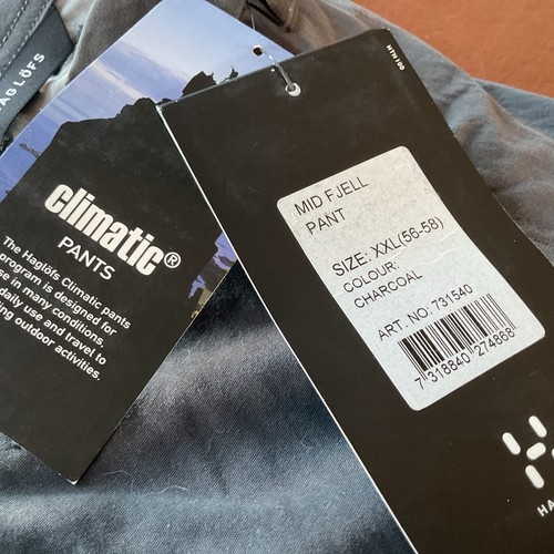 Haglof mid fjell pant size - pant, xxl
