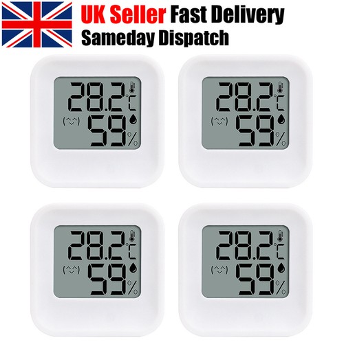 4pc digital lcd thermometer - 4pc,