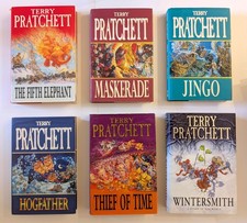 Terry Pratchett 6x Hardback