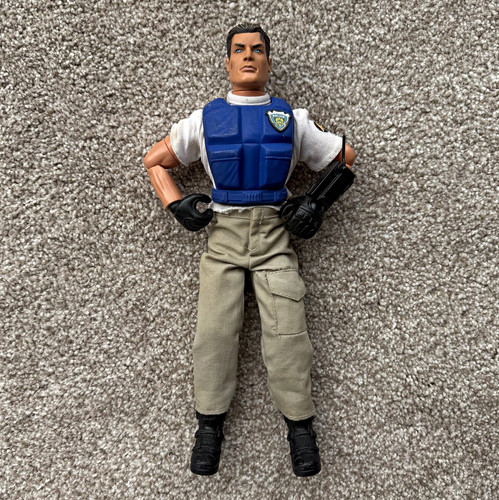 Action man hands - “hands, up”
