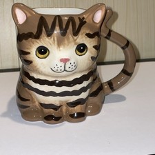 Cat Kitten Mug 3D Shaped