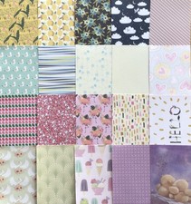 A6 x 20 Assorted Backing