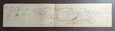 1892 Lancashire and Yorkshire Railway Blackburn Goods to Whitchurch Invoice