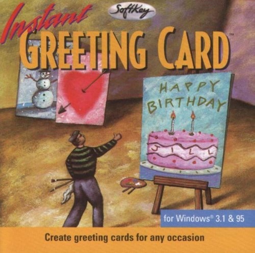 Instant greeting cards - instant, cd
