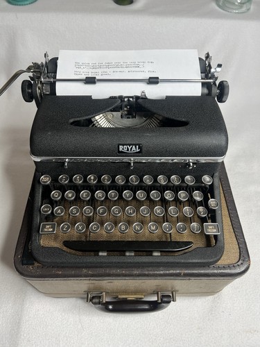 Vintage beautiful 1941 royal - vintage,