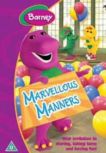 Barney marvellous manners - marvellous,