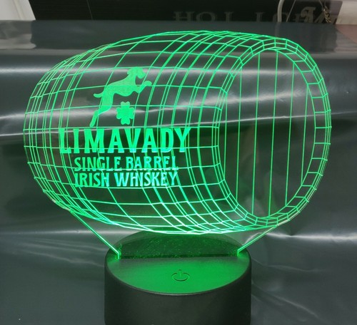 Bar open mancave led - open,
