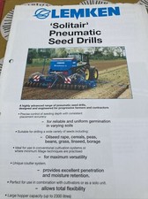 Lemken Solitair Seed Drill 8