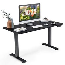 Electric Standing Desk Stand-up Ergonomic Computer Workstation-Black