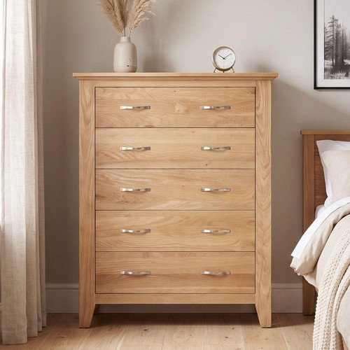 Solid oak large chest - oak,