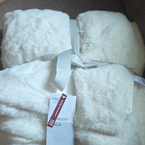 Home supersoft faux fur - m&s,