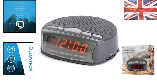 Alarm clock radio mains - am,