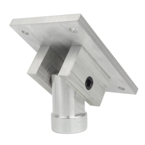 Steel pole top - mount, brushed
