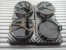 4x Mercedes Black Alloy Wheel