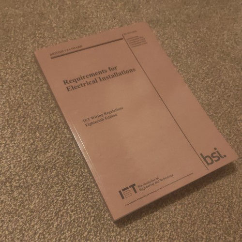 Requirements for electrical - for,