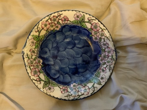 Maling pottery floral bowl - floral,