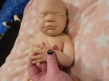 Reborn Full body Silicone Baby Boy Doll Winter by Anne Miller Blank Sculpt